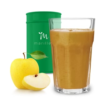 Golden apple puree
