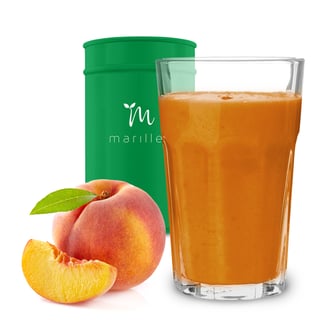 Yellow peach puree